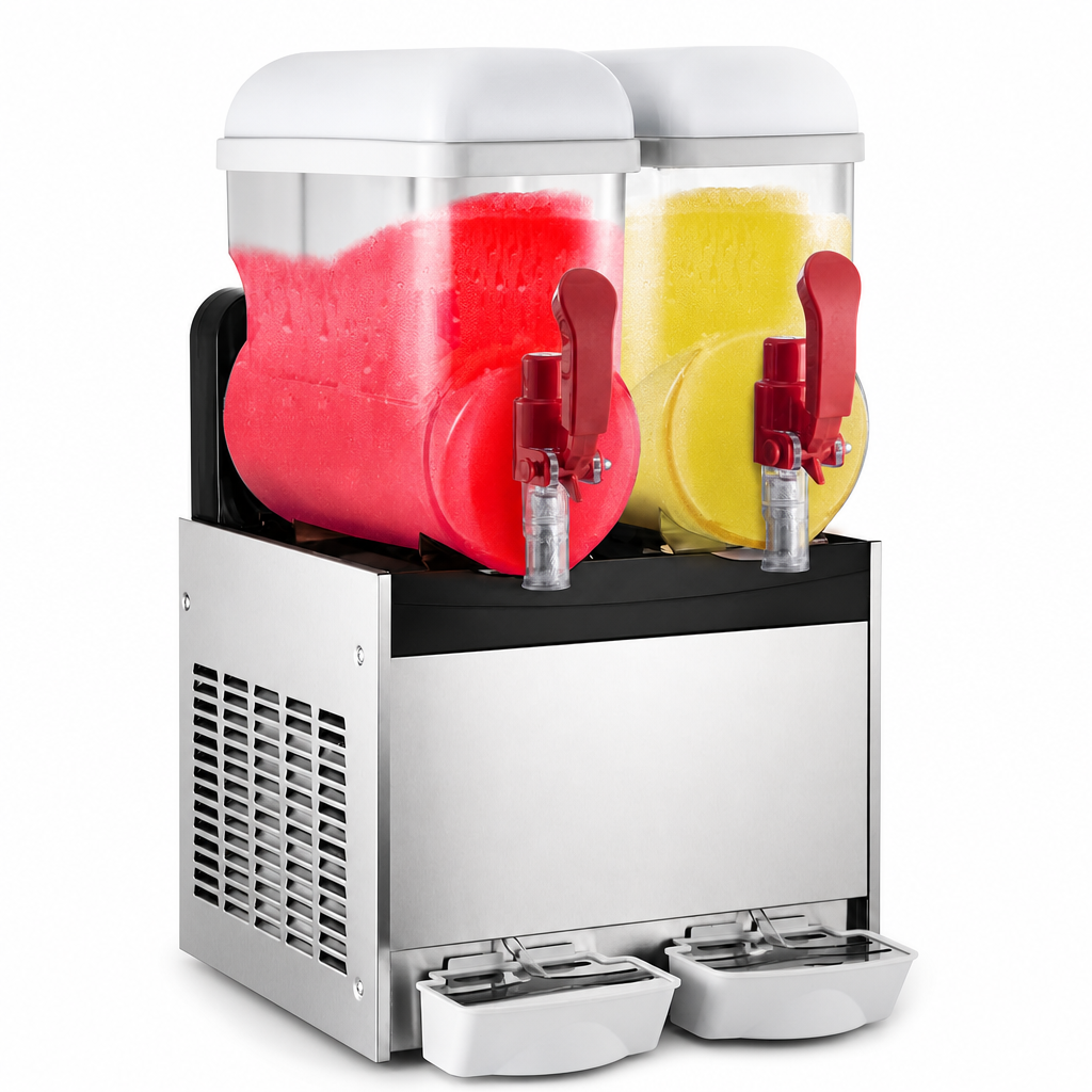 Professional Slush Machine 15L x 2
