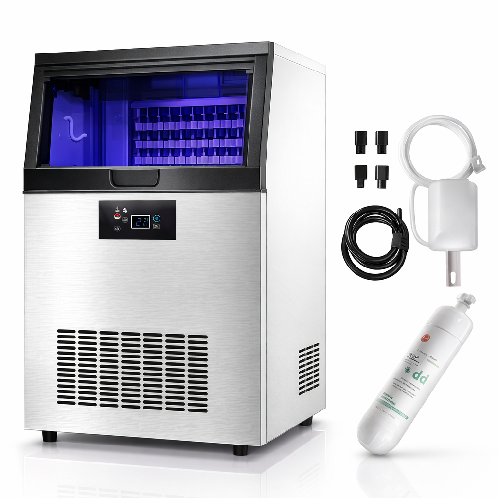 Professional Ice Cube Maker 60kg / 24h